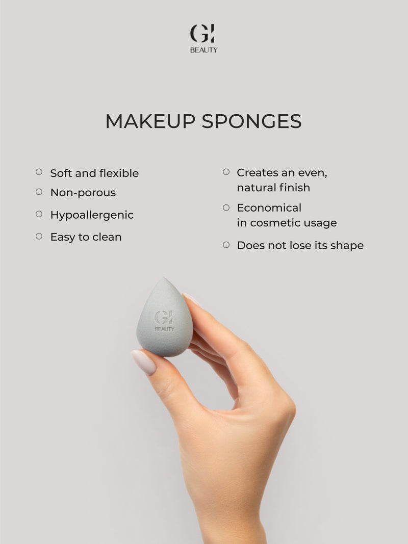 GI BEAUTY Grey makeup sponge