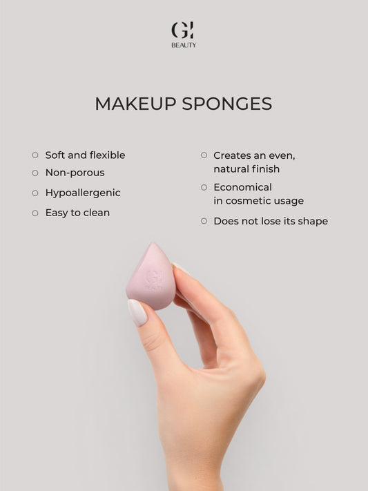 GI BEAUTY Pink makeup sponge