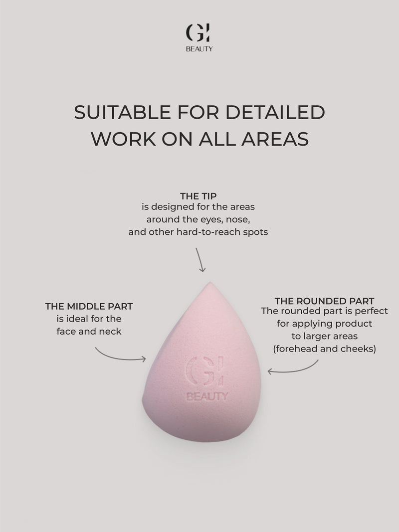 GI BEAUTY Pink makeup sponge